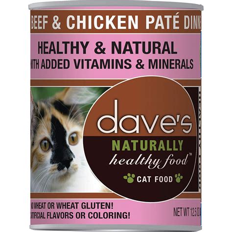 Dave's Naturally Healthy Cat Food: A Nutritious Choice for Feline Wellness